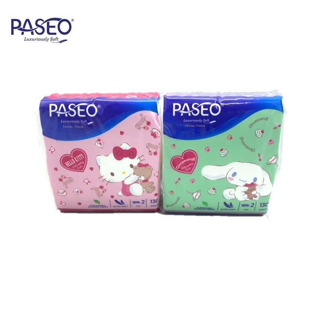 Tissue Paseo Character Pop Up 130s