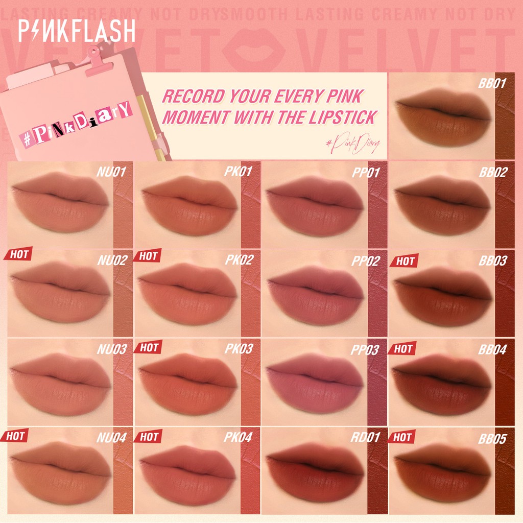 Pinkflash Lasting Matte Lip Cream - N05