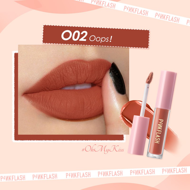 Pinkflash Lasting Matte Lip Cream - O02