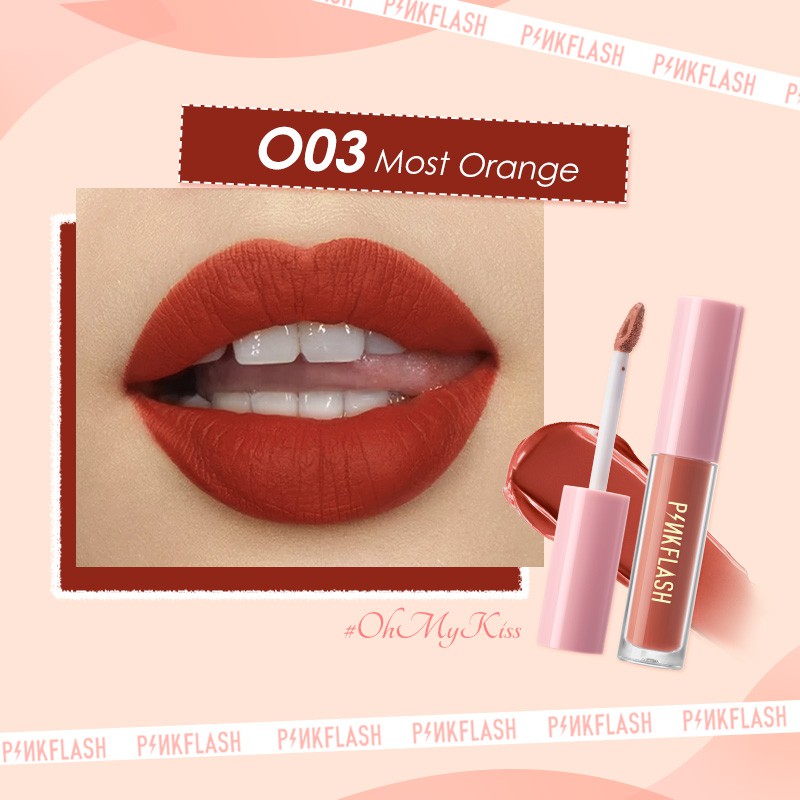 Pinkflash Lasting Matte Lip Cream - O03 Pinkflash Lasting Matte Lip Cream - O03