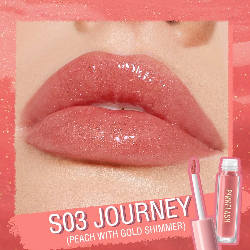 Pinkflash Lasting Glossy Lipgloss - S03 Pinkflash Lasting Glossy Lipgloss - S03