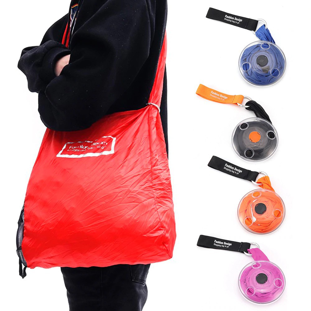 Tas Belanja Roll - Roll Up Bag - Shopping Bag Gulung Mini Praktis Tas Belanja Roll - Roll Up Bag - Shopping Bag Gulung Mini Praktis