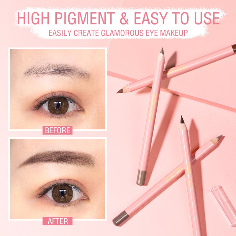 Pinkflash Waterproof Easy Eyebrow Pencil - 02 Natural Brown
