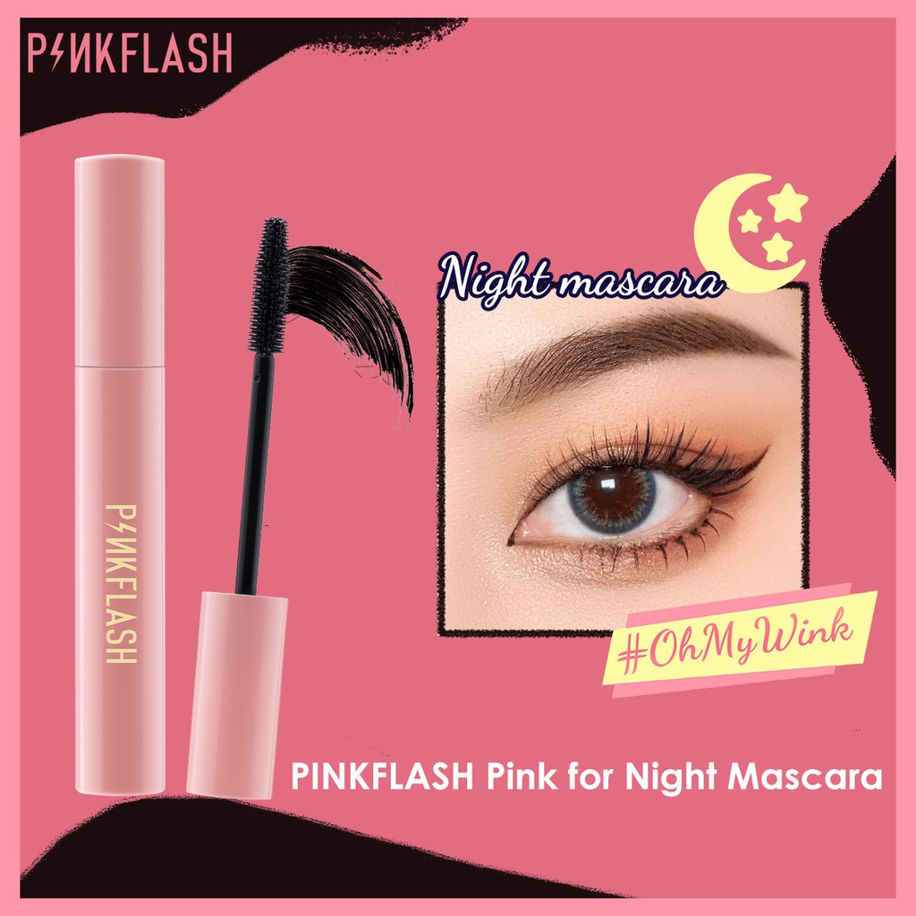 Pinkflash Oilproof Curl Mascara - Volume