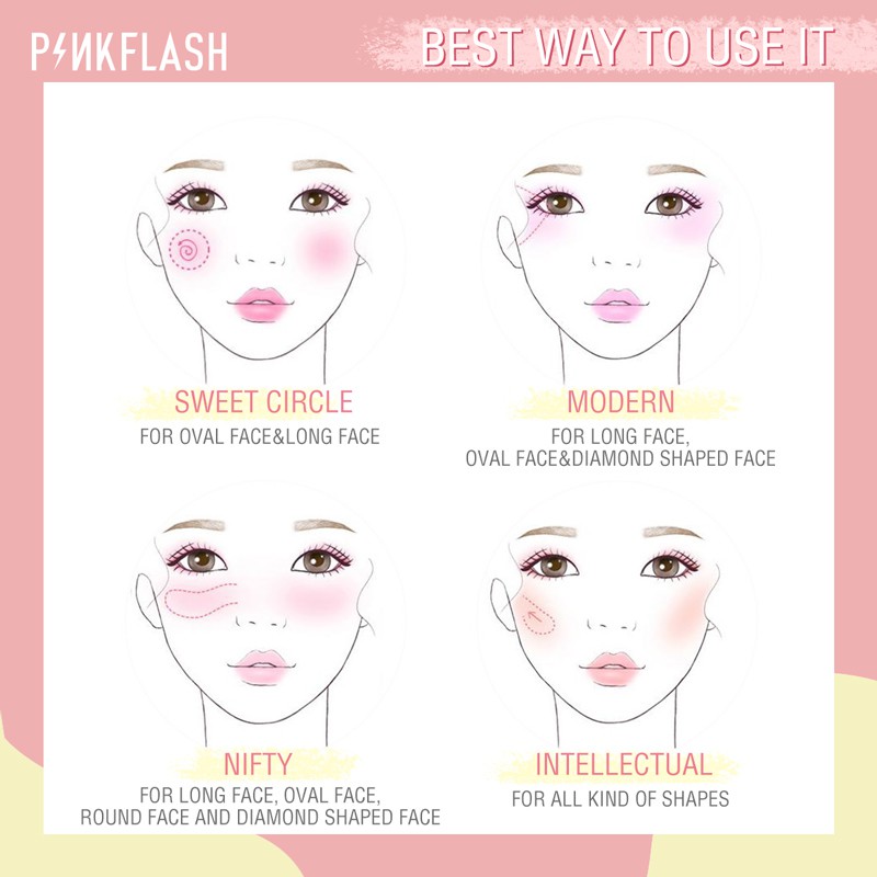 Pinkflash Soft Pigment Blush - N01