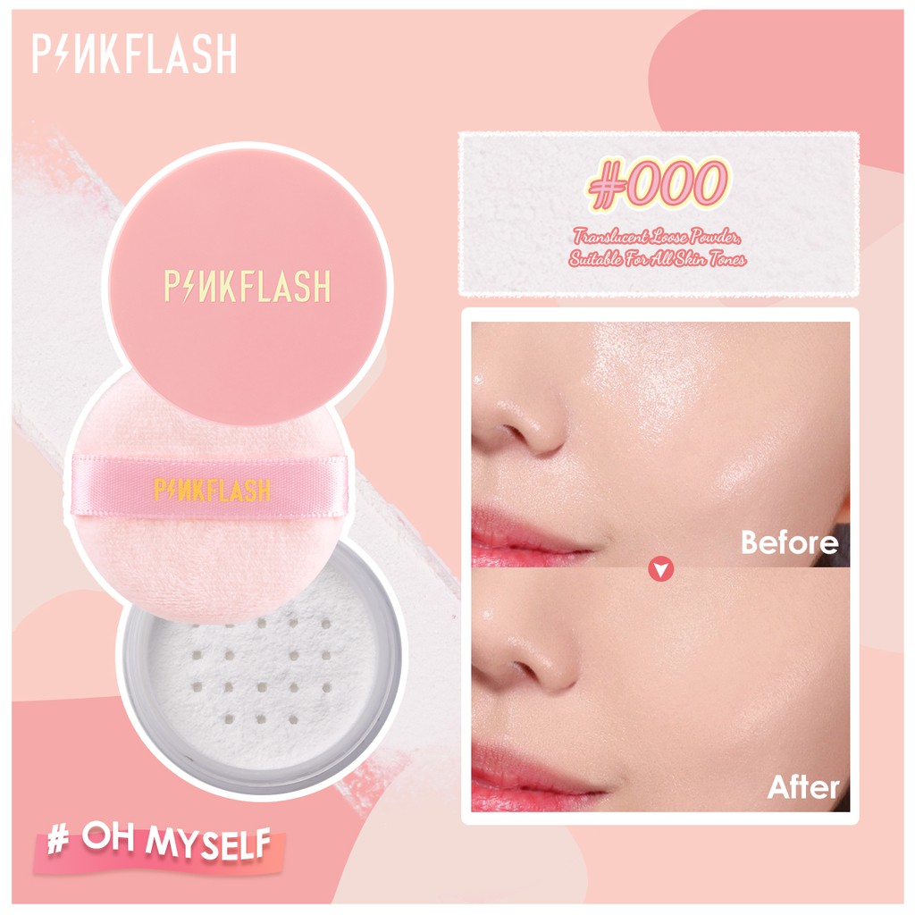 Pinkflash Lasting Matte Loose Powder #000 Pinkflash Lasting Matte Loose Powder #000