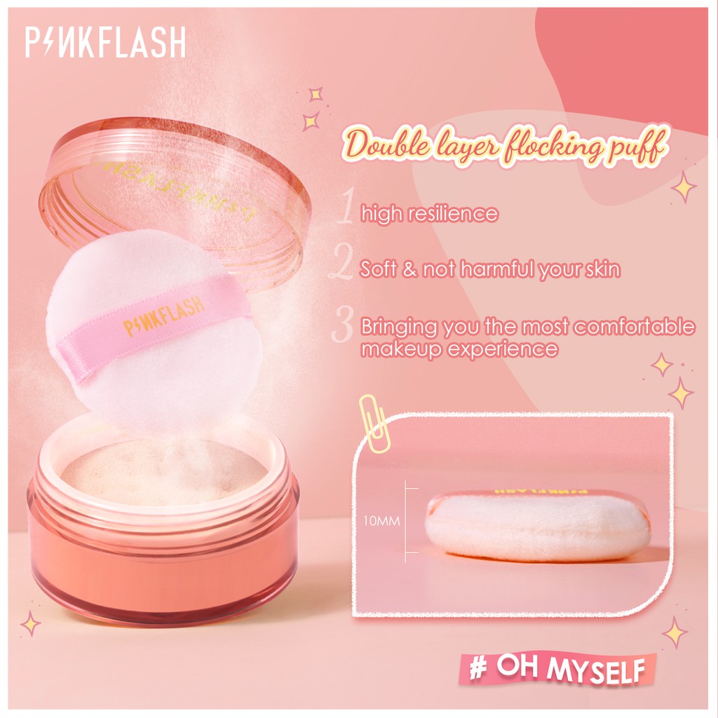 Pinkflash Lasting Matte Loose Powder #000