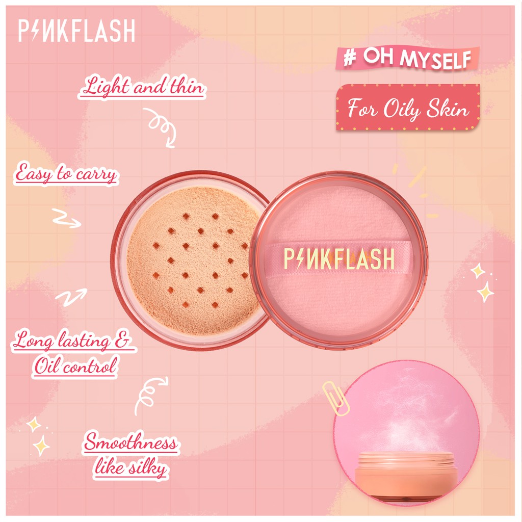 Pinkflash Lasting Matte Loose Powder #222