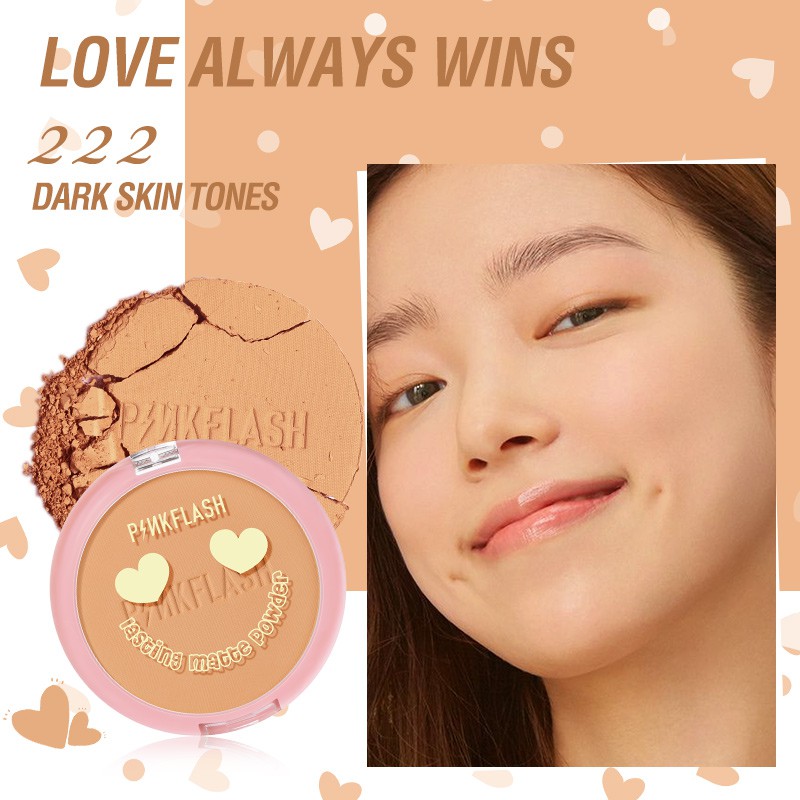Pinkflash Lasting Matte Pressed Powder #222 Pinkflash Lasting Matte Pressed Powder #222