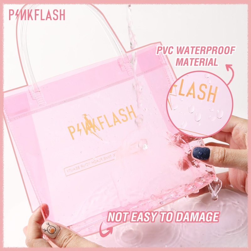 Pinkflash Plastic Handbag - Pink