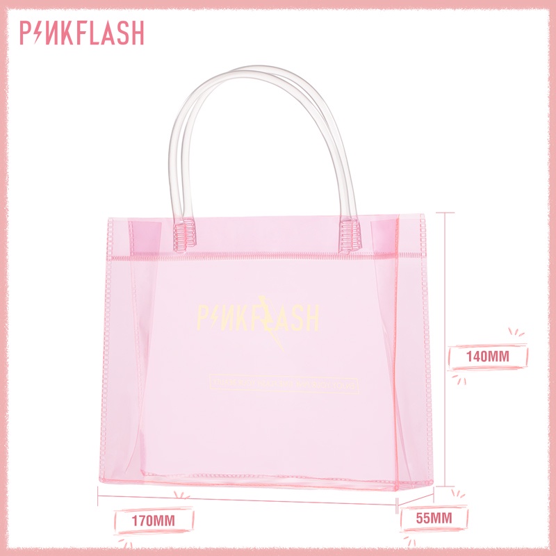 Pinkflash Plastic Handbag - Pink