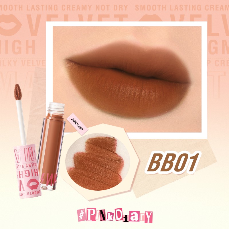 Pinkflash Lasting Matte Lip Cream - BB01 Pinkflash Lasting Matte Lip Cream - BB01