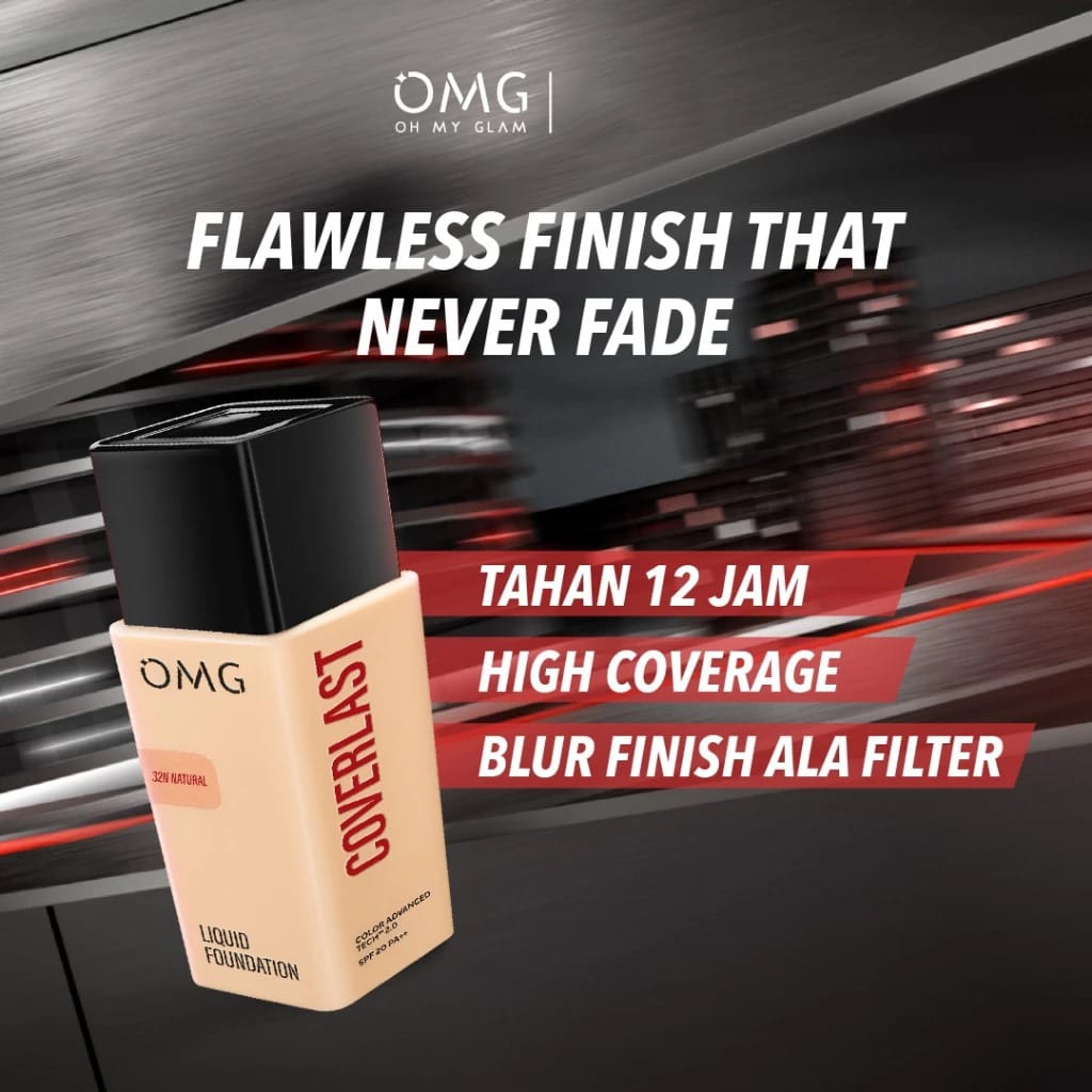 OMG Coverlast Liquid Foundation 21W Light