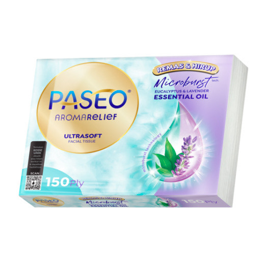 Tissue Paseo AromaRelief Ultra Soft 150ply