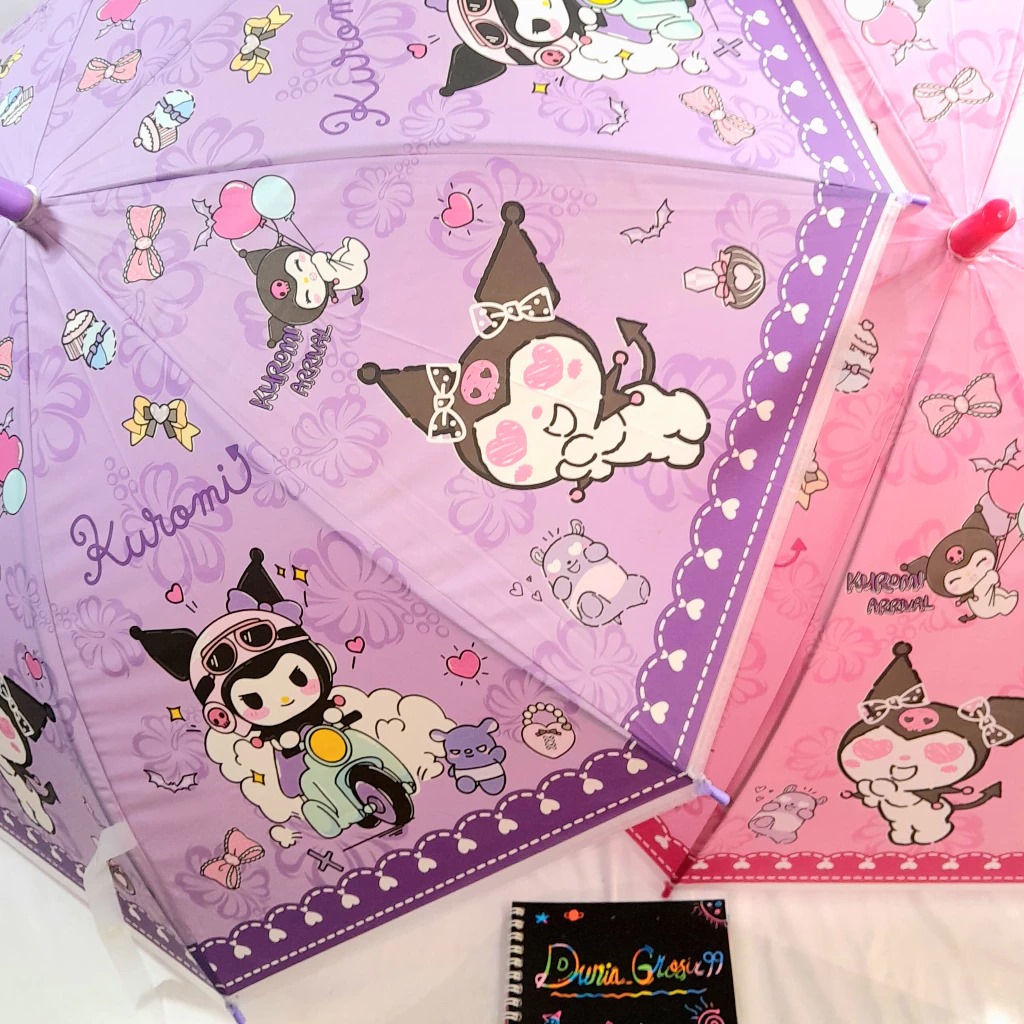 Payung Lipat Sanrio Series (411-1) - Payung Gagang Anak & Dewasa