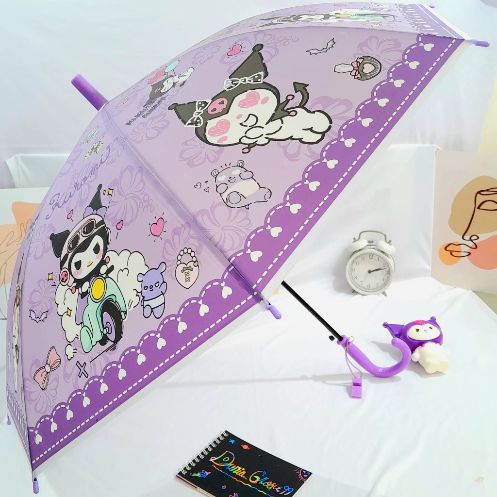Payung Lipat Sanrio Series (411-1) - Payung Gagang Anak & Dewasa