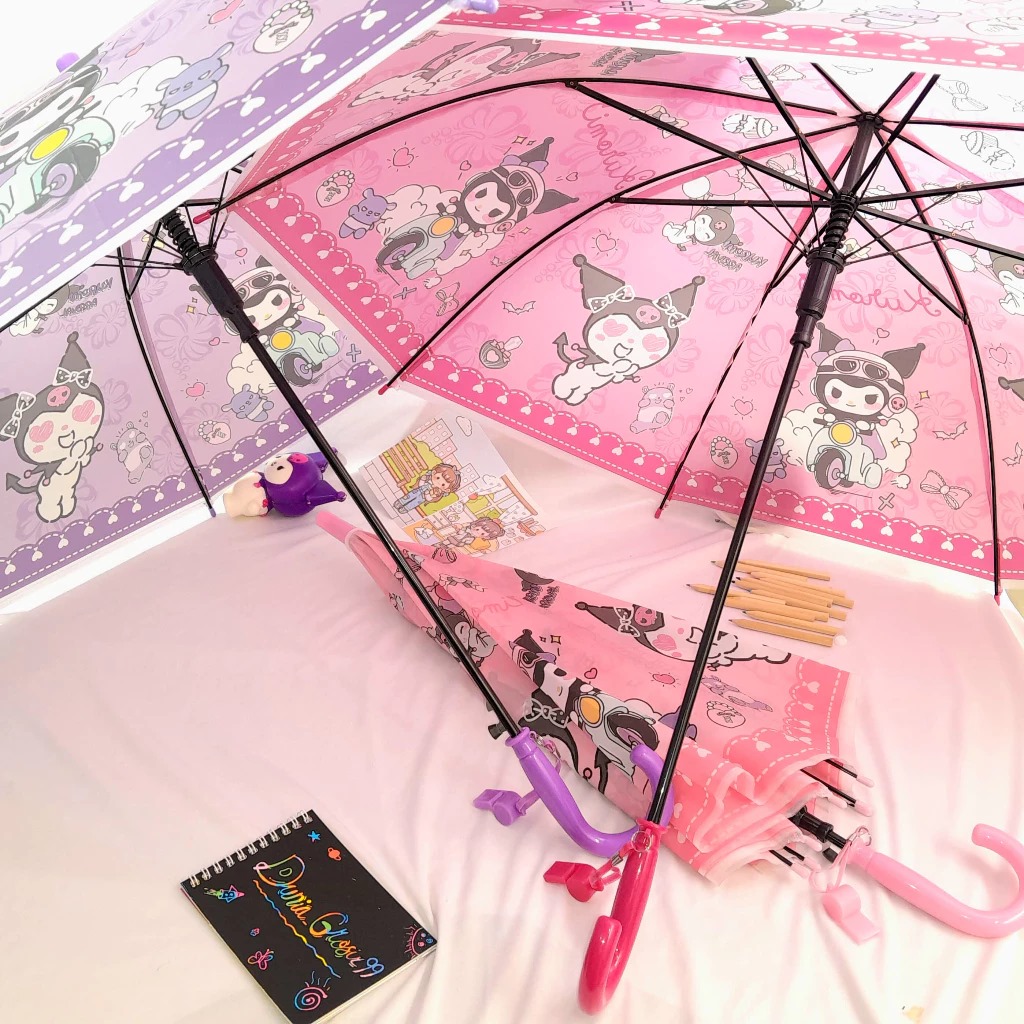 Payung Lipat Sanrio Series (411-1) - Payung Gagang Anak & Dewasa