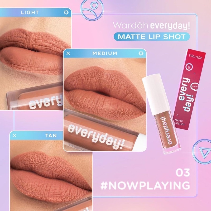 Wardah Everyday Matte Lip Shot - 03 Nowplaying Wardah Everyday Matte Lip Shot - 03 Nowplaying
