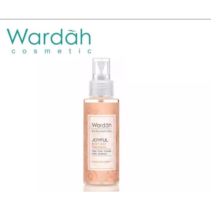 Wardah Scentsation Body Mist 100ml - Joyful Wardah Scentsation Body Mist 100ml - Joyful