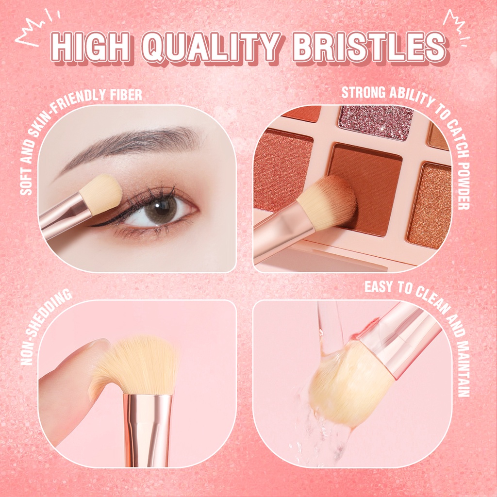 Pinkflash Brush - #2 Double Head Eyeshadow Brush