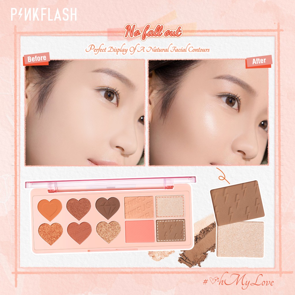 Pinkflash Multi Face Pallet PF-M02 #03 Caramel Toffee