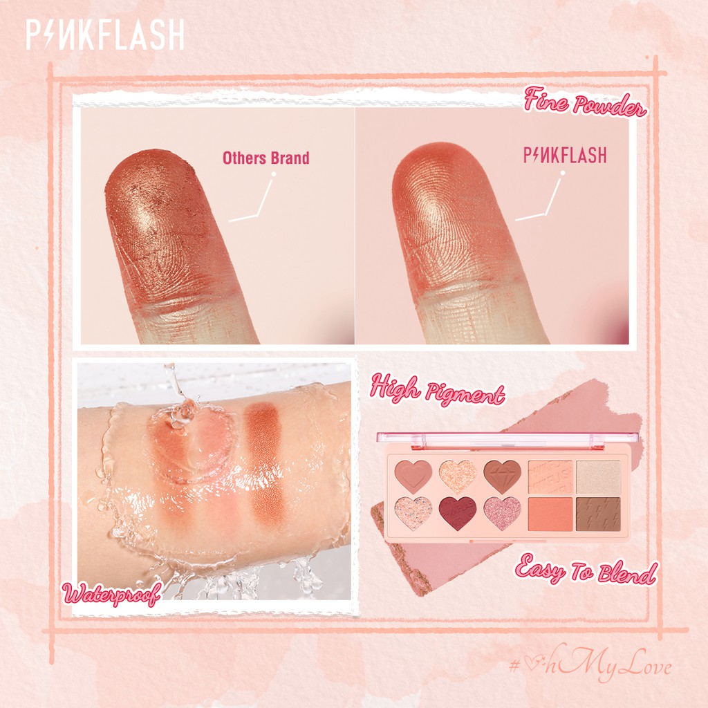 Pinkflash Multi Face Pallet PF-M02 #03 Caramel Toffee