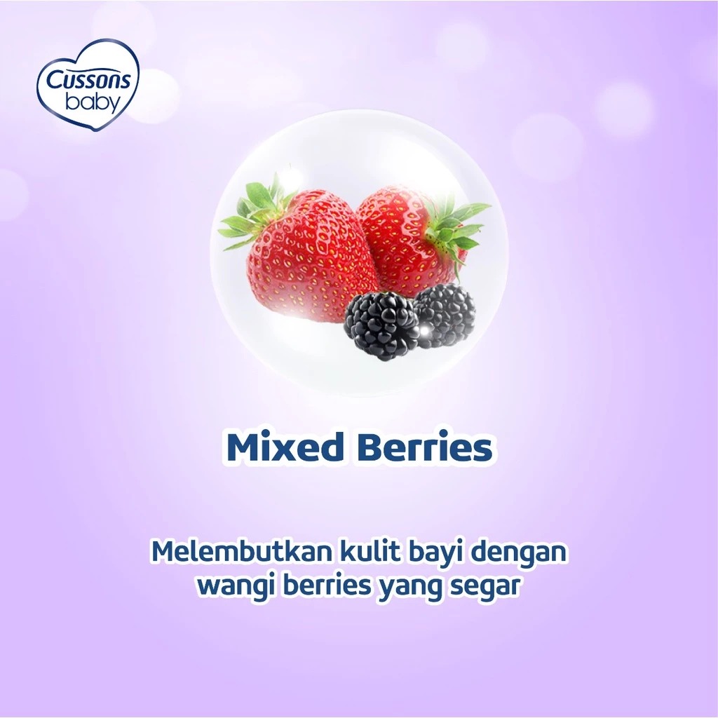 Cussons Baby Bedak Powder 450gr (350+100) - Ungu Fresh & Nourish