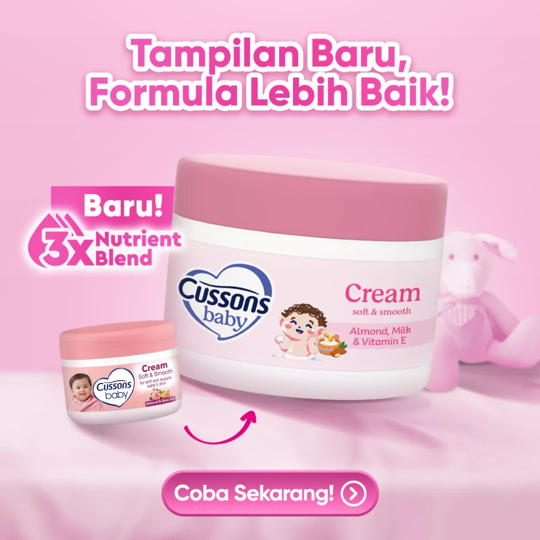 Cussons Baby Cream 50gr - Pink Soft & Smooth