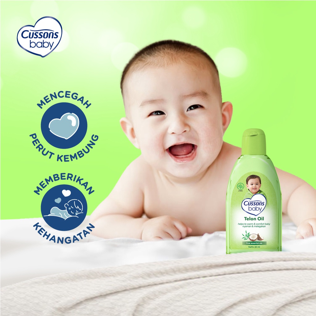 Cussons Baby Minyak Telon Oil 60ml
