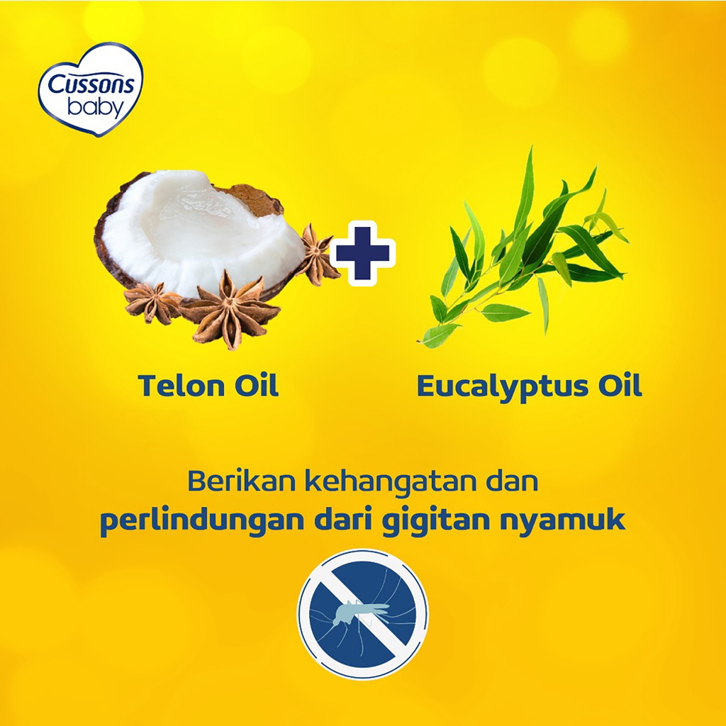 Cussons Baby Minyak Telon Oil PLUS 60ml