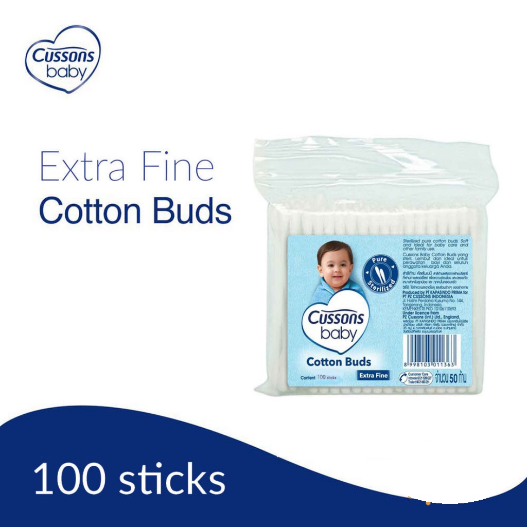 Cussons Baby Cotton Buds Extra Fine 100s