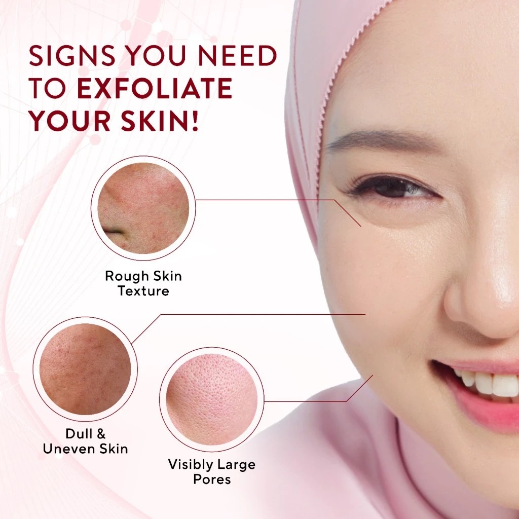 Wardah 5% Glycolic Acid + 3% Maltobionic Acid + 2% Succinic Acid Micro Peeling Serum 20ml