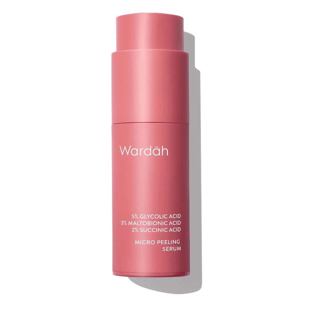 Wardah 5% Glycolic Acid + 3% Maltobionic Acid + 2% Succinic Acid Micro Peeling Serum 20ml
