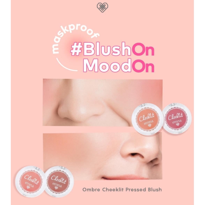 Emina Cheek Lit Pressed Blush Bittersweet 3,5gr