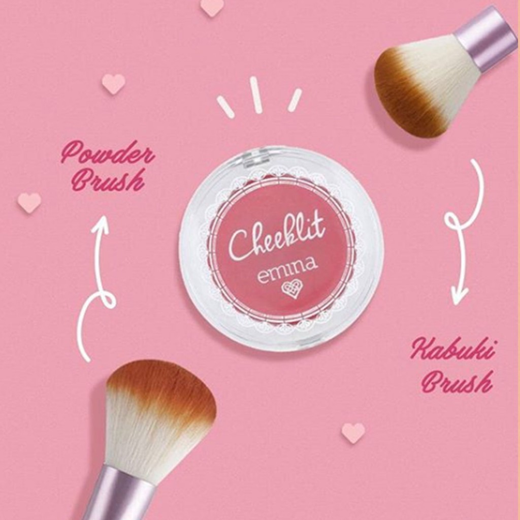 Emina Cheek Lit Pressed Blush Cotton Candy 3,5gr Emina Cheek Lit Pressed Blush Cotton Candy 3,5gr