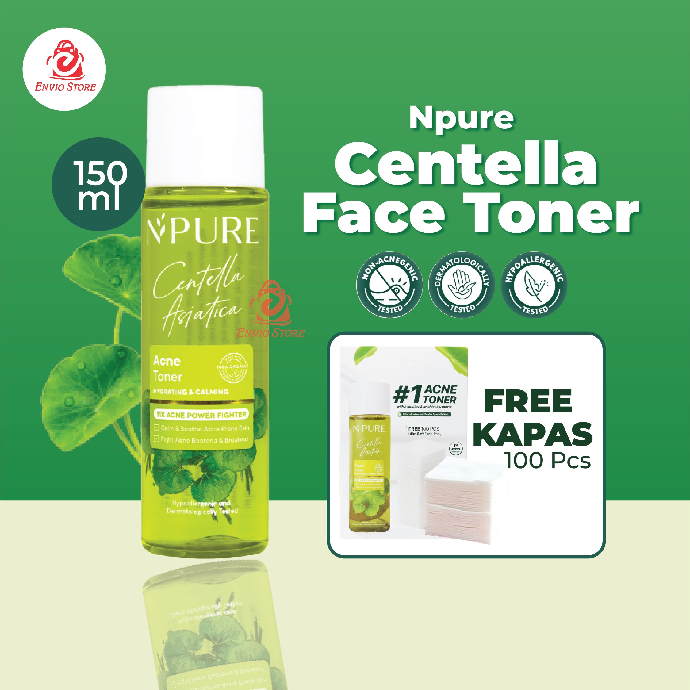 Npure Centella Face Toner 150ml Npure Centella Face Toner 150ml