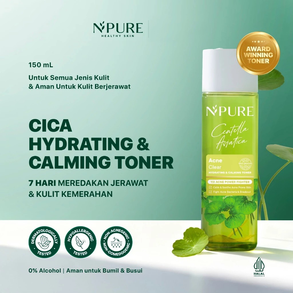 Npure Centella Face Toner 150ml