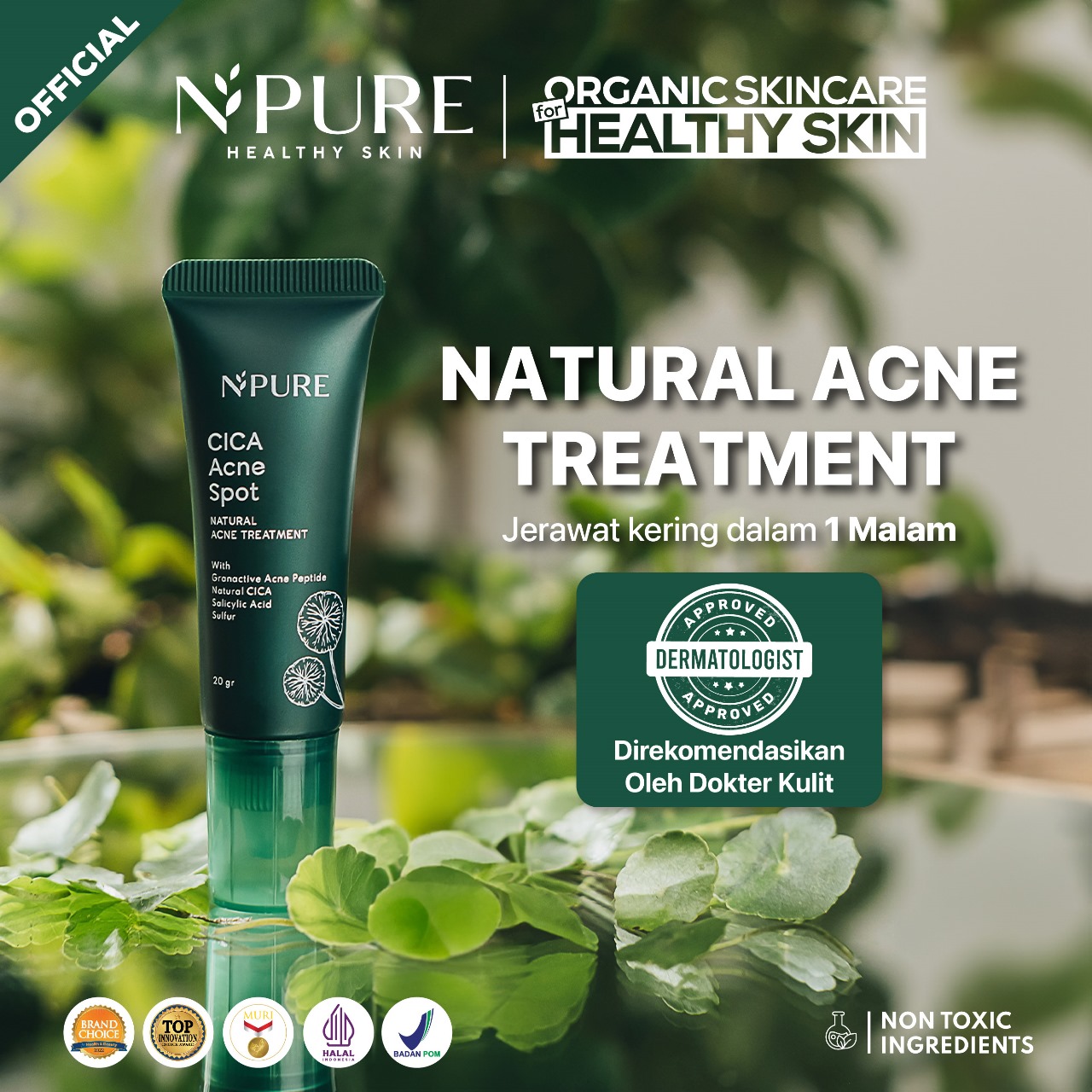 Npure Cica Acne Spot 20gr