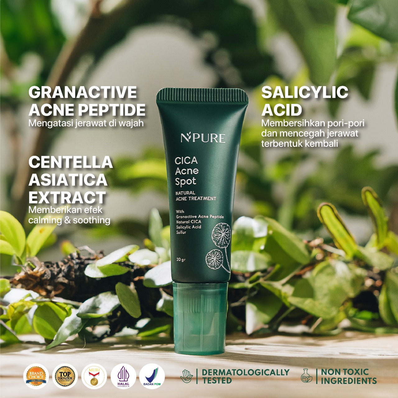 Npure Cica Acne Spot 20gr