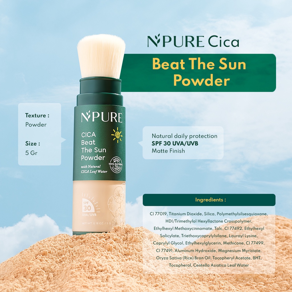 Npure Cica Beat The Sun Powder 5gr