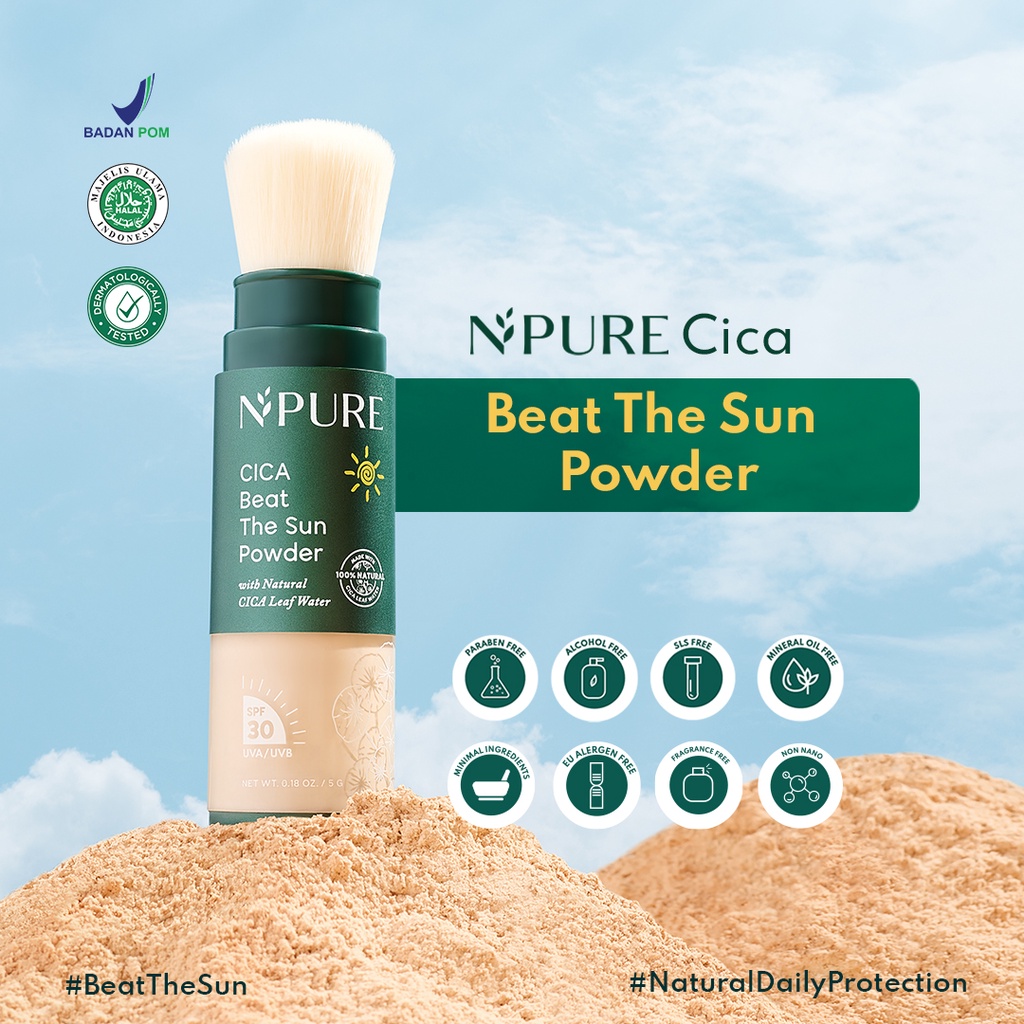 Npure Cica Beat The Sun Powder 5gr