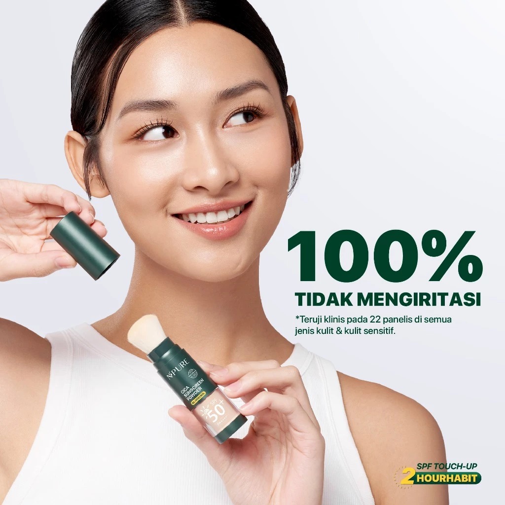 Npure Cica Sunscreen Powder SPF50+ PA++++ 5gr