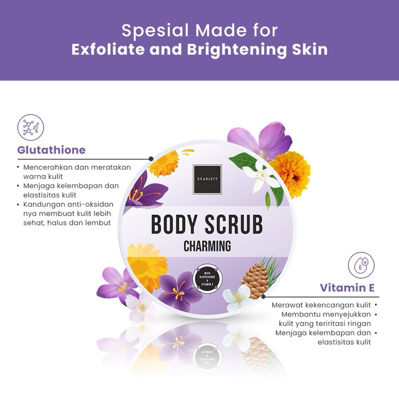 SCARLETT Body Scrub Charming 250ml
