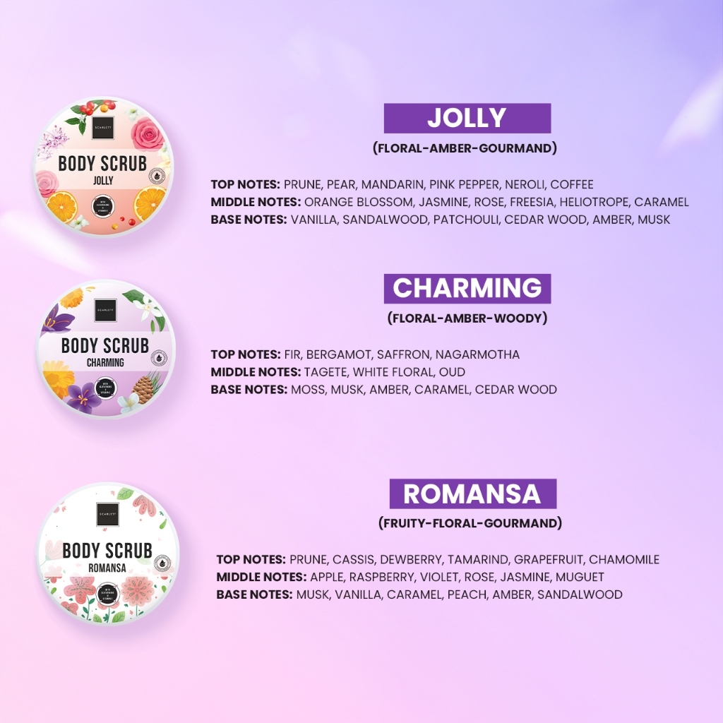 SCARLETT Body Scrub Charming 250ml