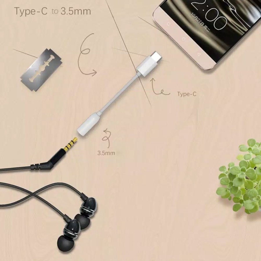 Converter Type C to Jack Audio 3.5m