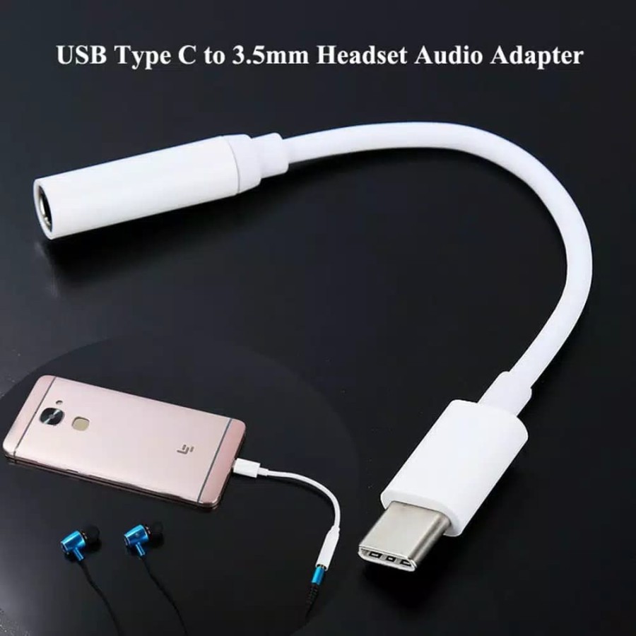 Converter Type C to Jack Audio 3.5m