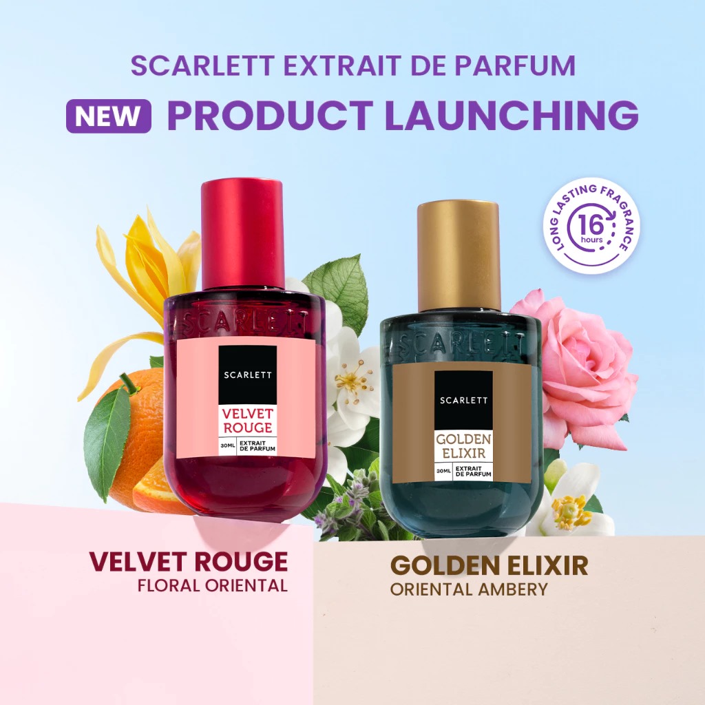 Scarlett Whitening Extrait De Parfum 30ml - Golden Elixir