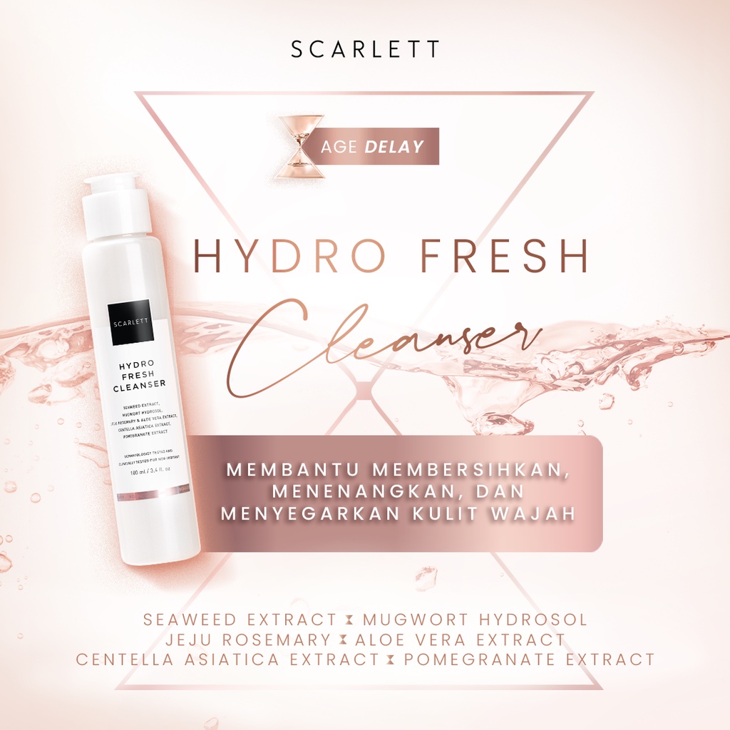 SCARLETT Age Delay Hydro Fresh Cleanser 100ml