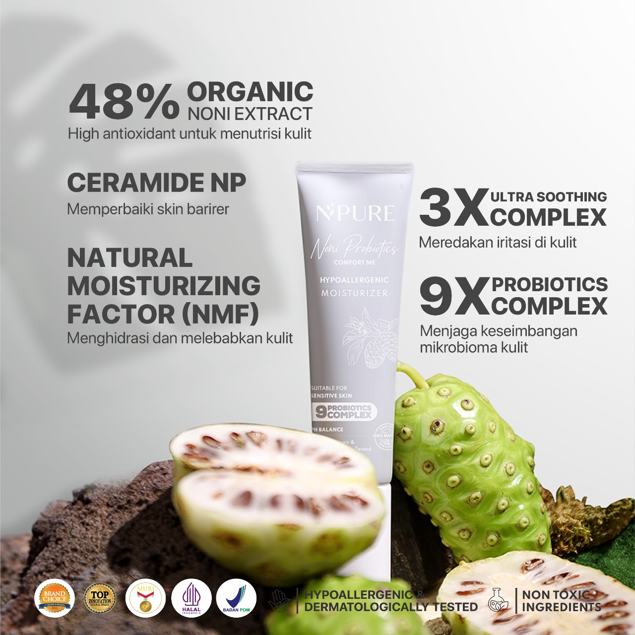 Npure Noni Probiotics Comfort Me Moisturizer 30ml