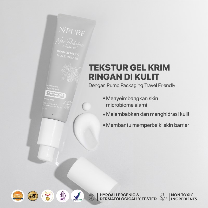 Npure Noni Probiotics Comfort Me Moisturizer 30ml